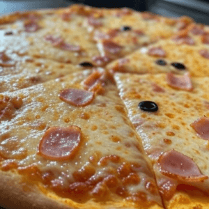 Pizza au jambon