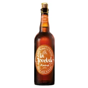 Goudale Ambrée disponible chez Pizza Mania à Saint-Yrieix-la-Perche en bouteille de 25cl.