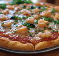 Pizza Fruit de Mer de Pizza Mania à Saint-Yrieix-la-Perche - un délice marin à savourer sur place ou à emporter.