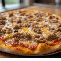 Pizza Pêcheur de Pizza Mania à Saint-Yrieix-la-Perche - un goût marin délicat à savourer sur place ou à emporter.